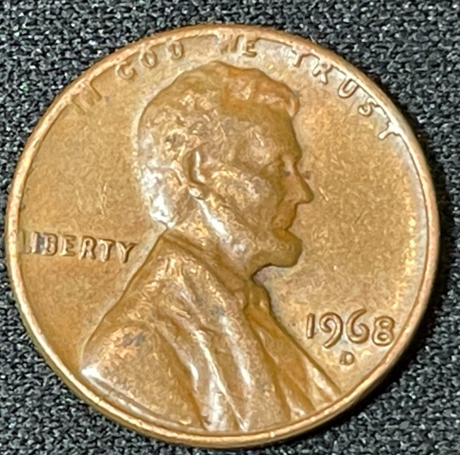 3X 1978D_1968D_1987D Lincoln Cents with Mint Mark Errors