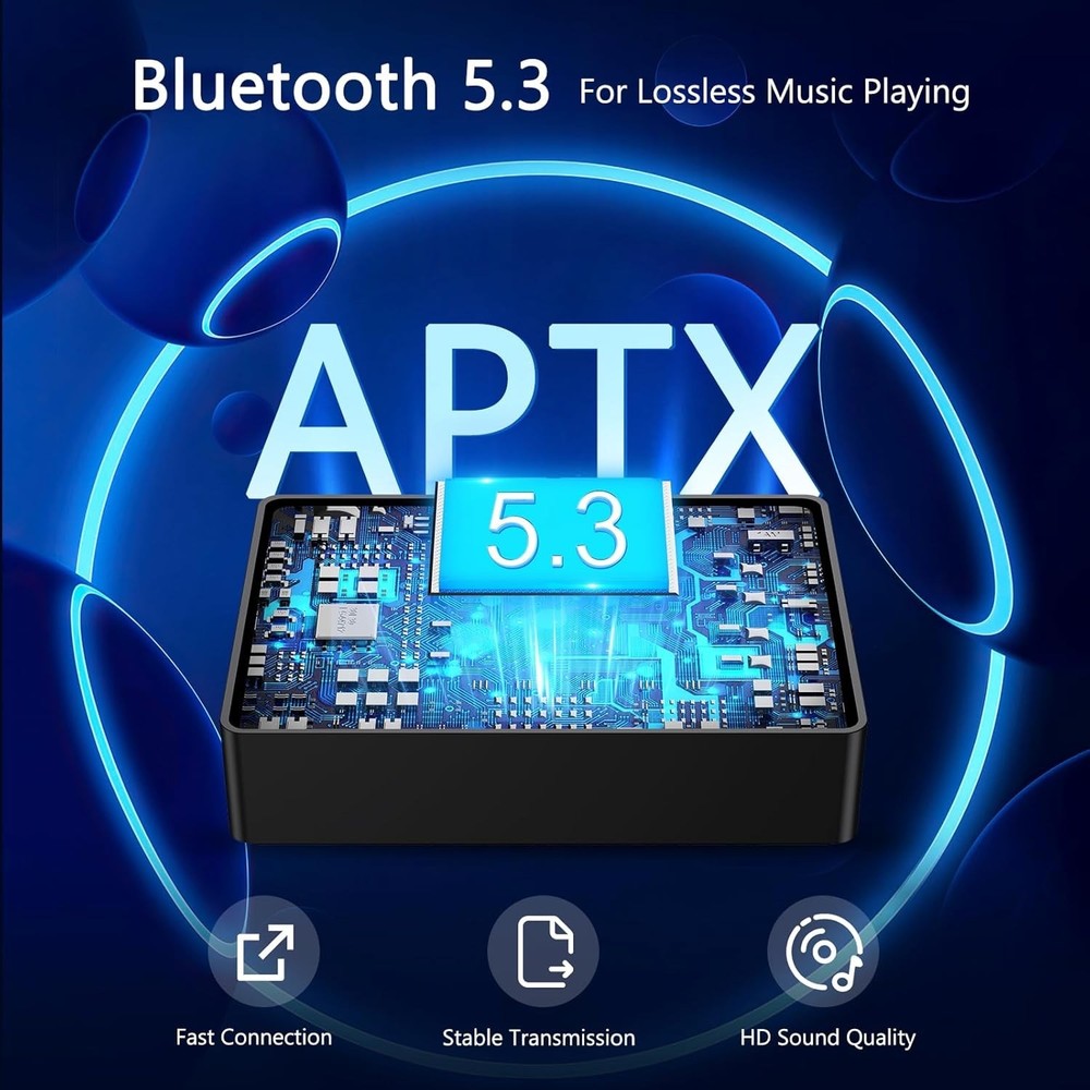 Bluetooth Transmitter Receiver AptX Low Latency Bluetooth Audio Adapt Long dista