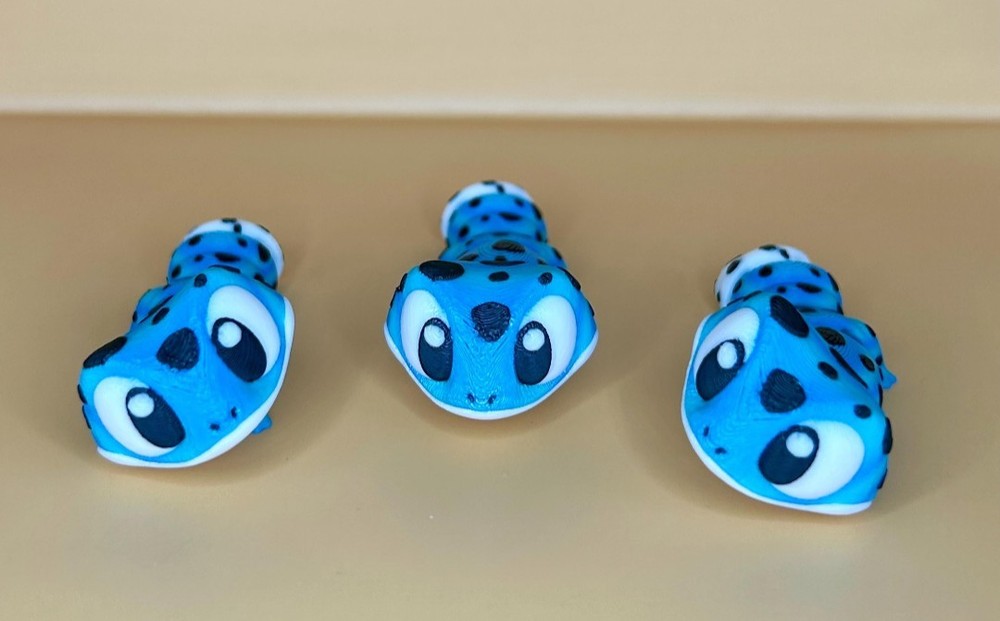 3D Printed Jiggle Pet Gecko Version 1