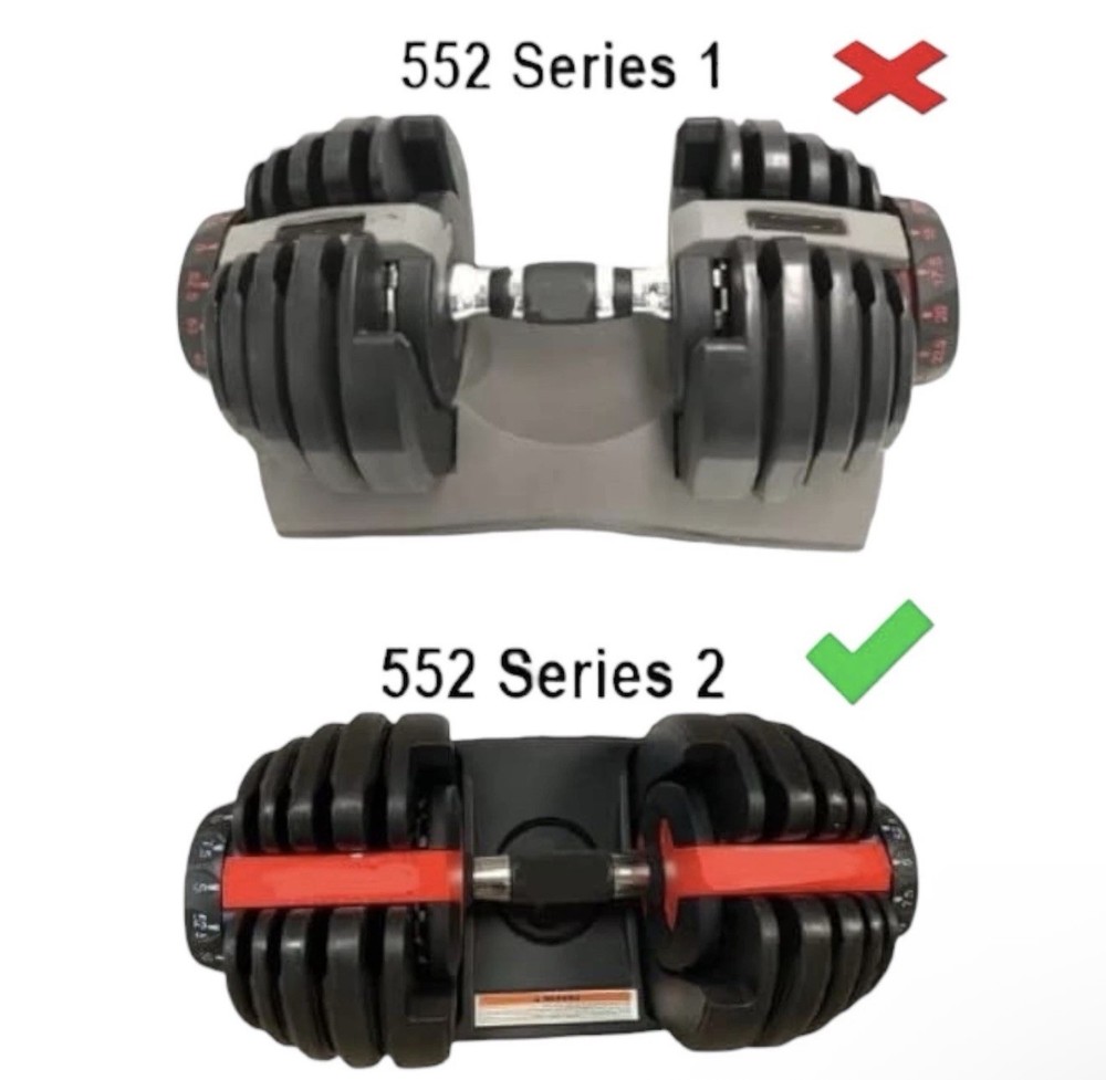 Bowflex selecttech 552 dumbbell Replacement Weight Plates Oem Full Set Series 2