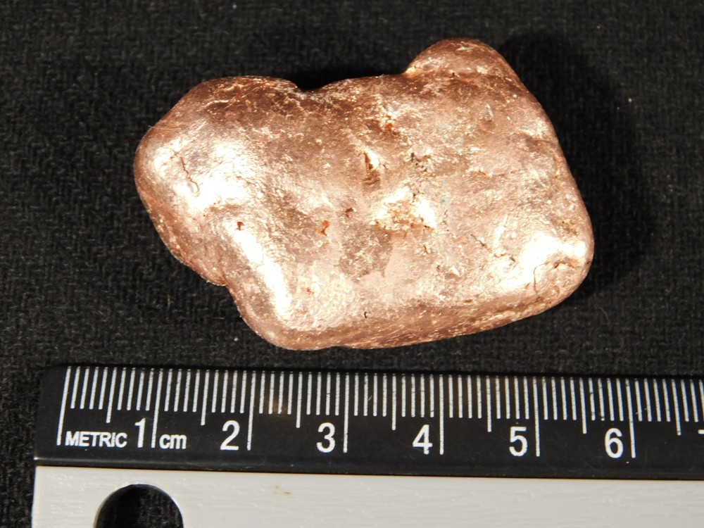 Heavy! 100% Natural Solid COPPER NUGGET or Native Copper Float Michigan 112gr
