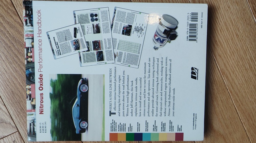 NOS nitrous oxide performance books