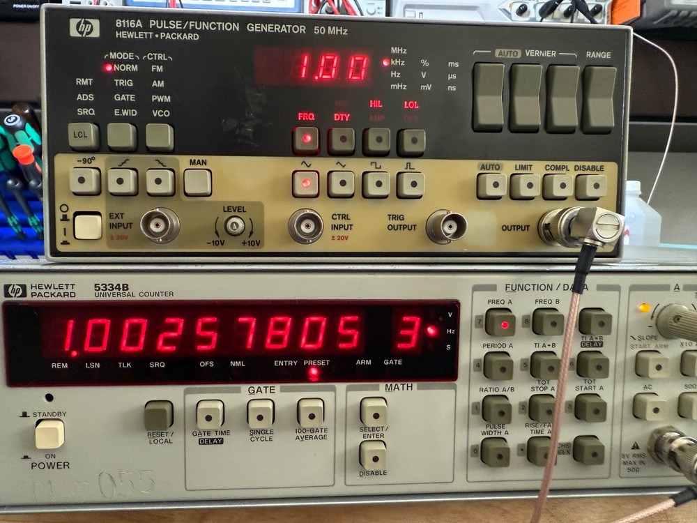 HP Agilent 8116A Pulse / Function Generator (50MHz) - FULLY TESTED - REFURBISHED