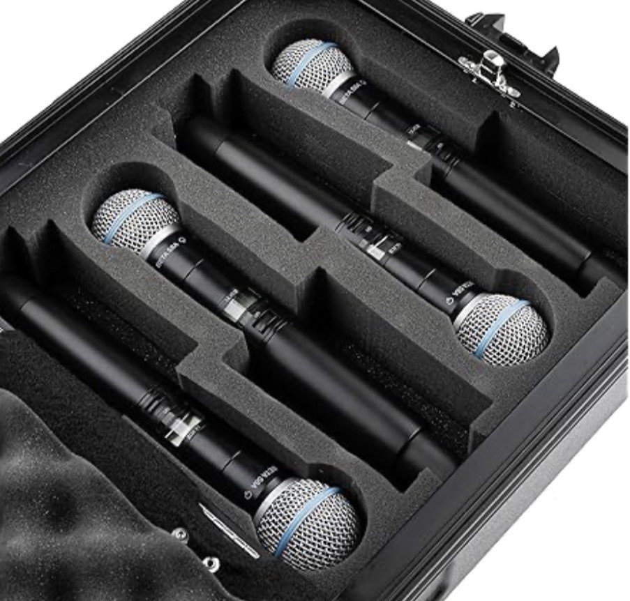 Gator Shure Cases System Solution Series Wireless System Solution Case 4