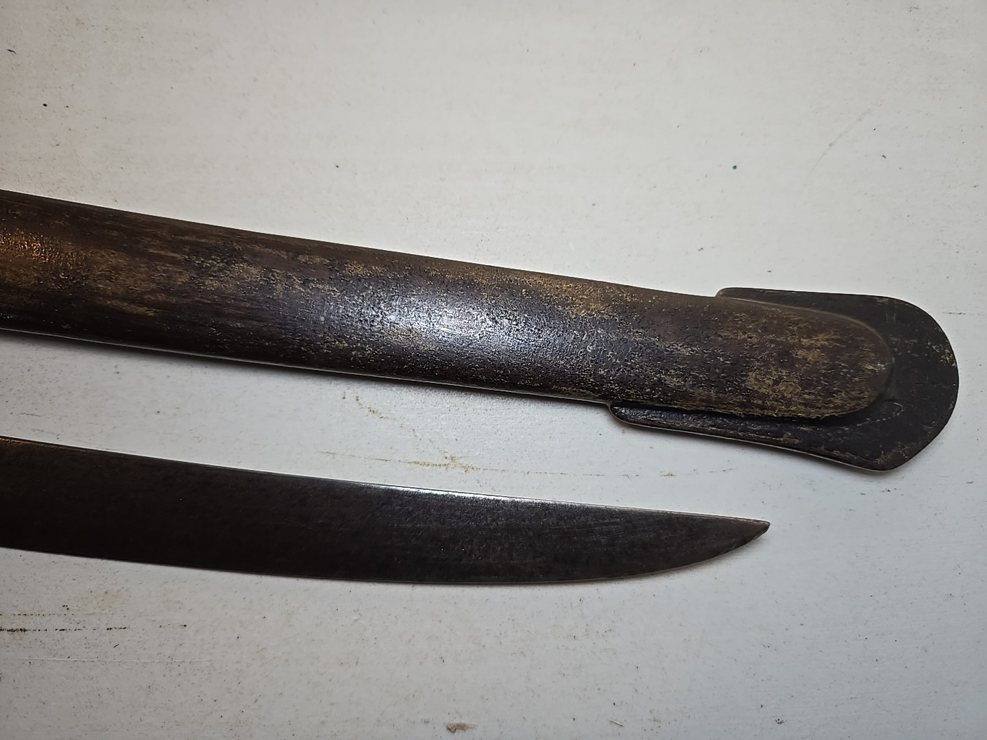 Mansfield & Lamb Civil War Model 1860 Cavalry Sword w/Scabbard - 1863