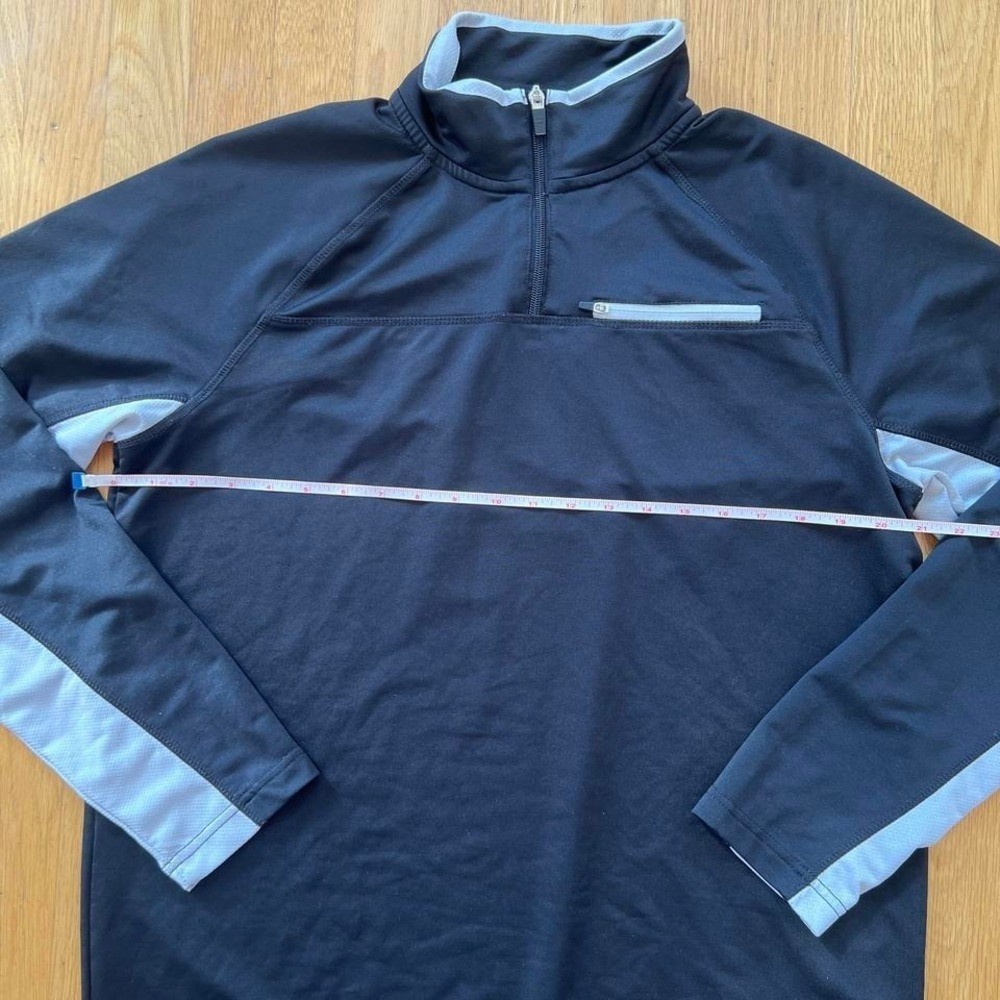 Fila Black Quarter Zip Golf Pullover Men's Medium • Athletic Golfwear