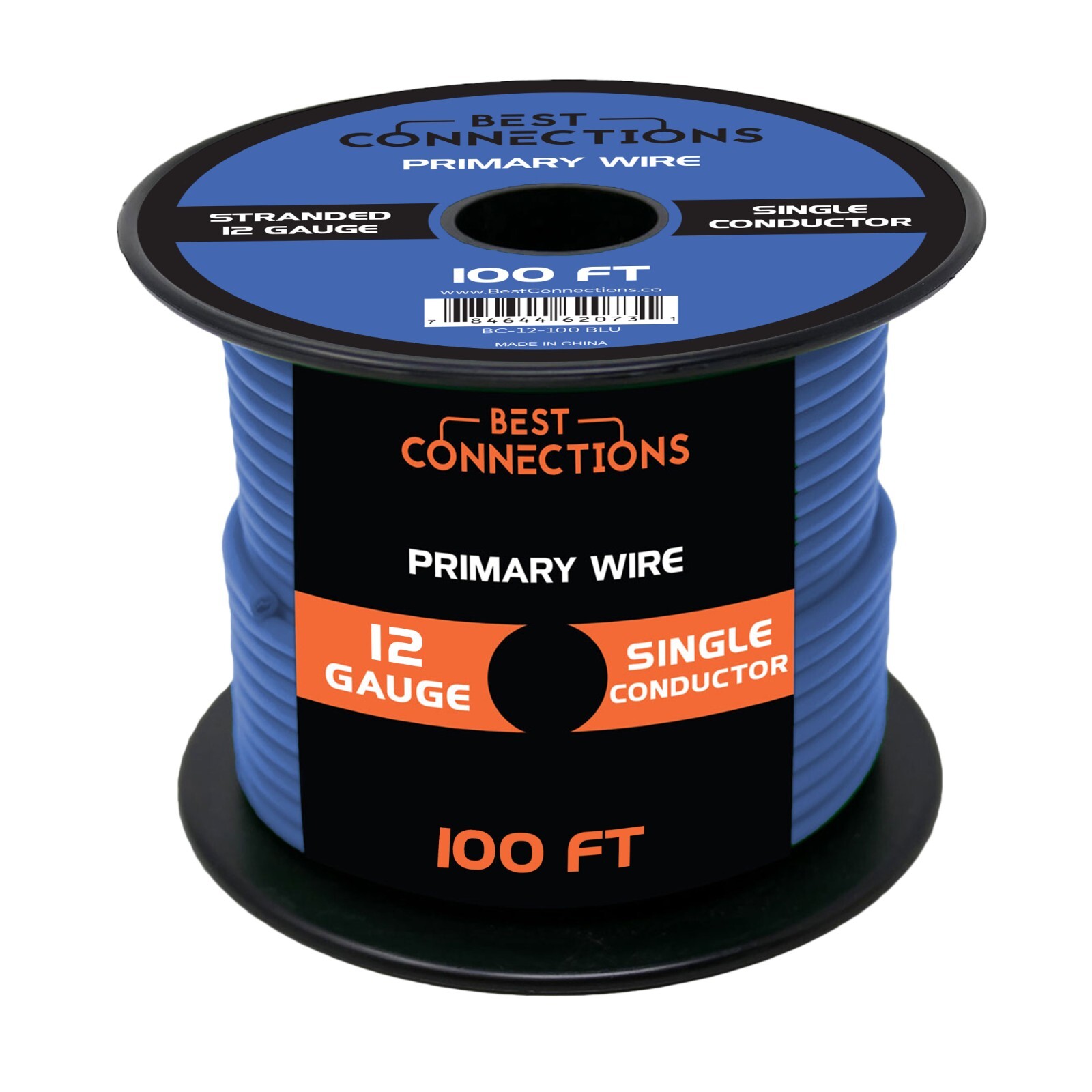 BEST CONNECTIONS Automotive Primary Wire - 100ft Various Colors & Gauge Options