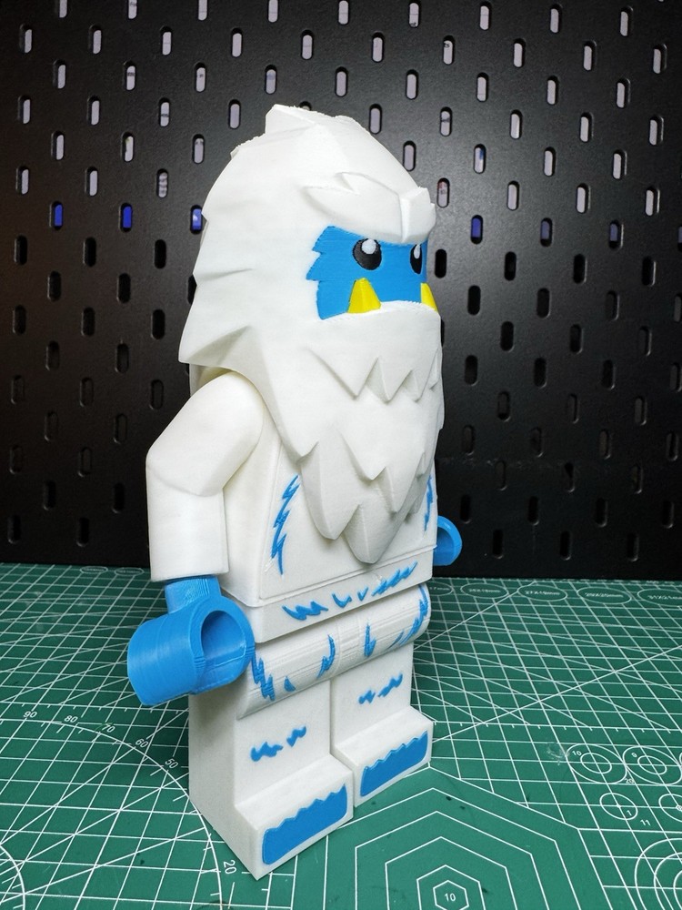3D PRINTED - 9" -LEGO - YETI