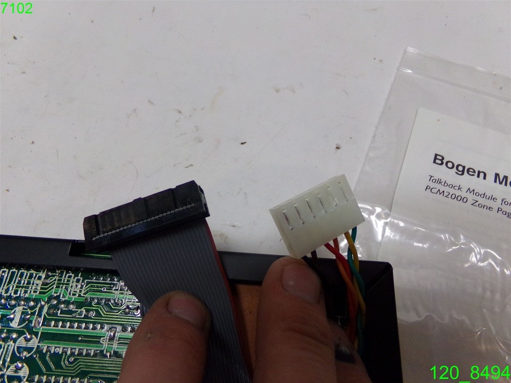 Bogen Talkback / Real Time Clock Module PCMTBM , PCM2000 System Module - NEW