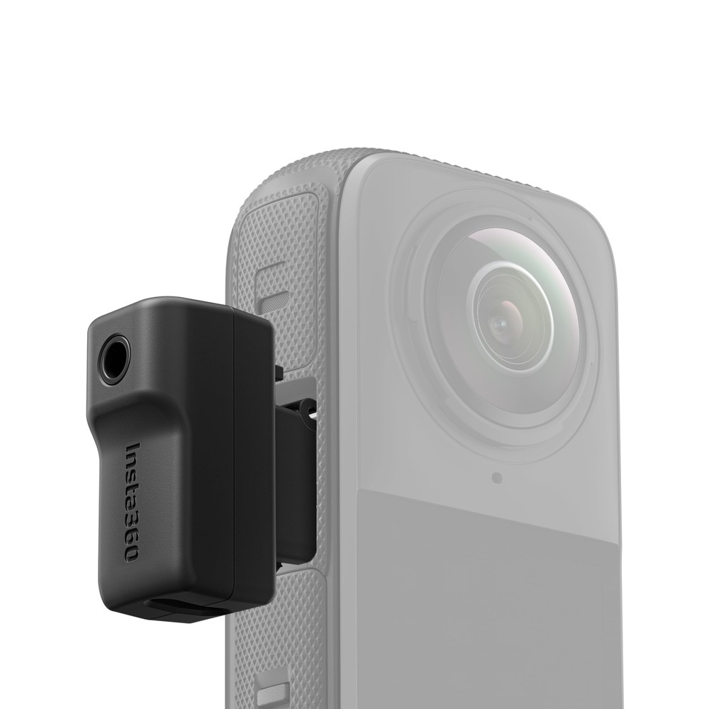 Insta360 X4 Electronic Adapter for External Microphone Pro Audio 3.5mm Type C