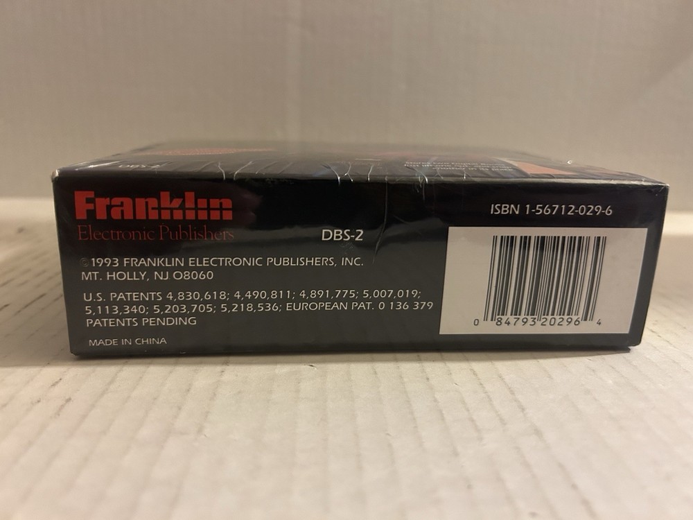 Franklin DIGITAL BOOK SYSTEM DBS-2 (1993)