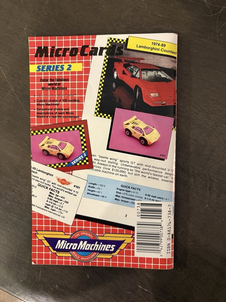 Micro Machines 100 Micro Cards Series 2