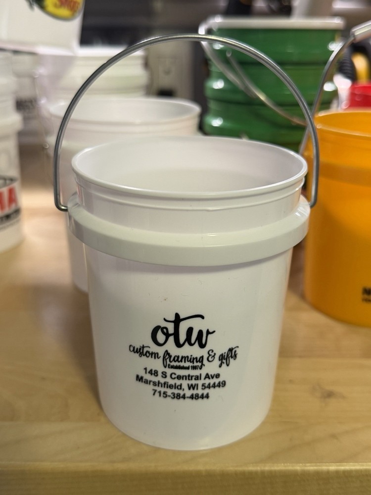 OTW Custom Framing Mini Bucket - White
