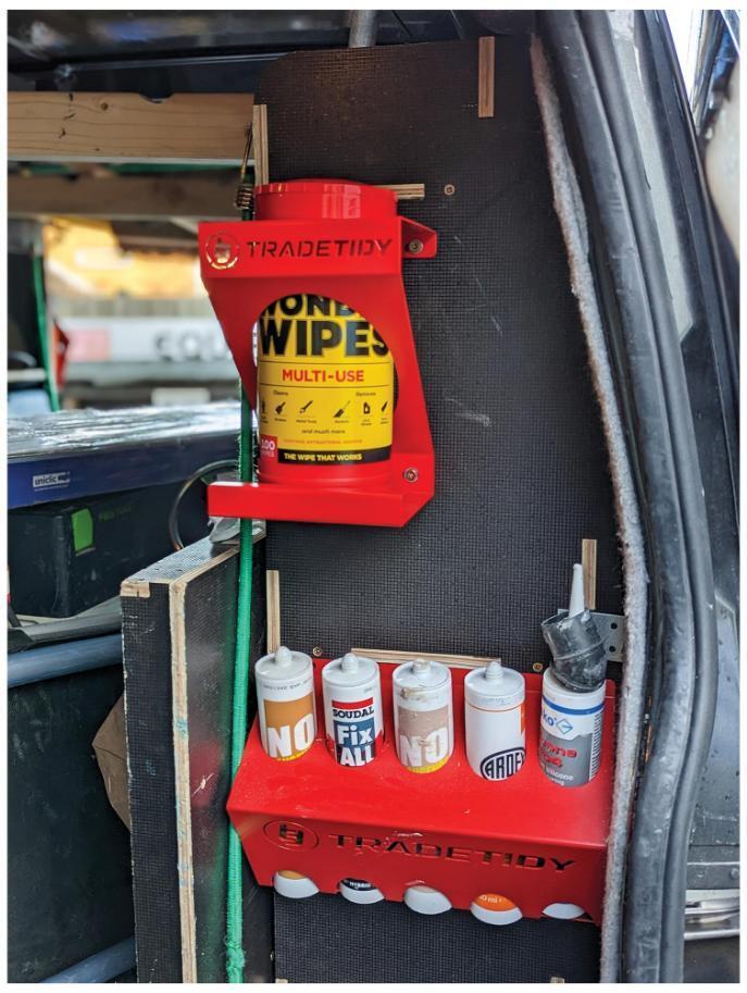 Cleaning Wipes Storage Holder, Red - TT-WHR