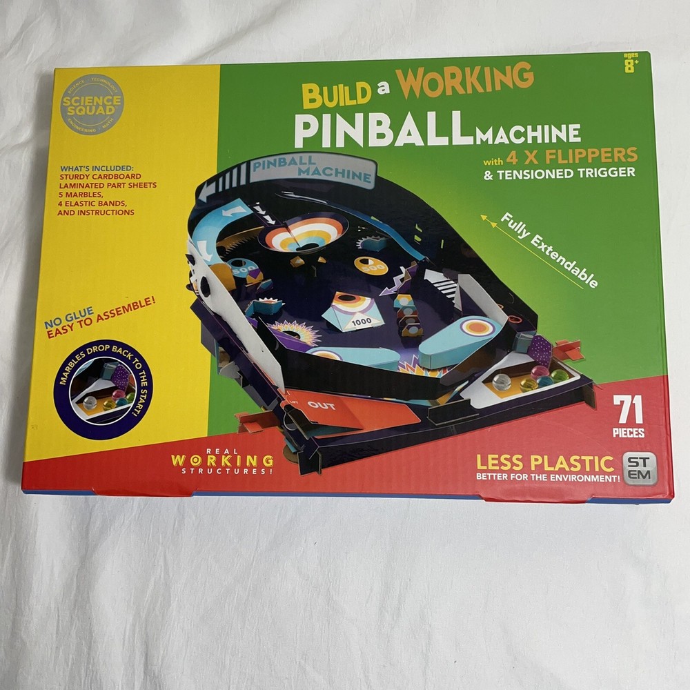 Build A Working Pinball Machine Science Squad