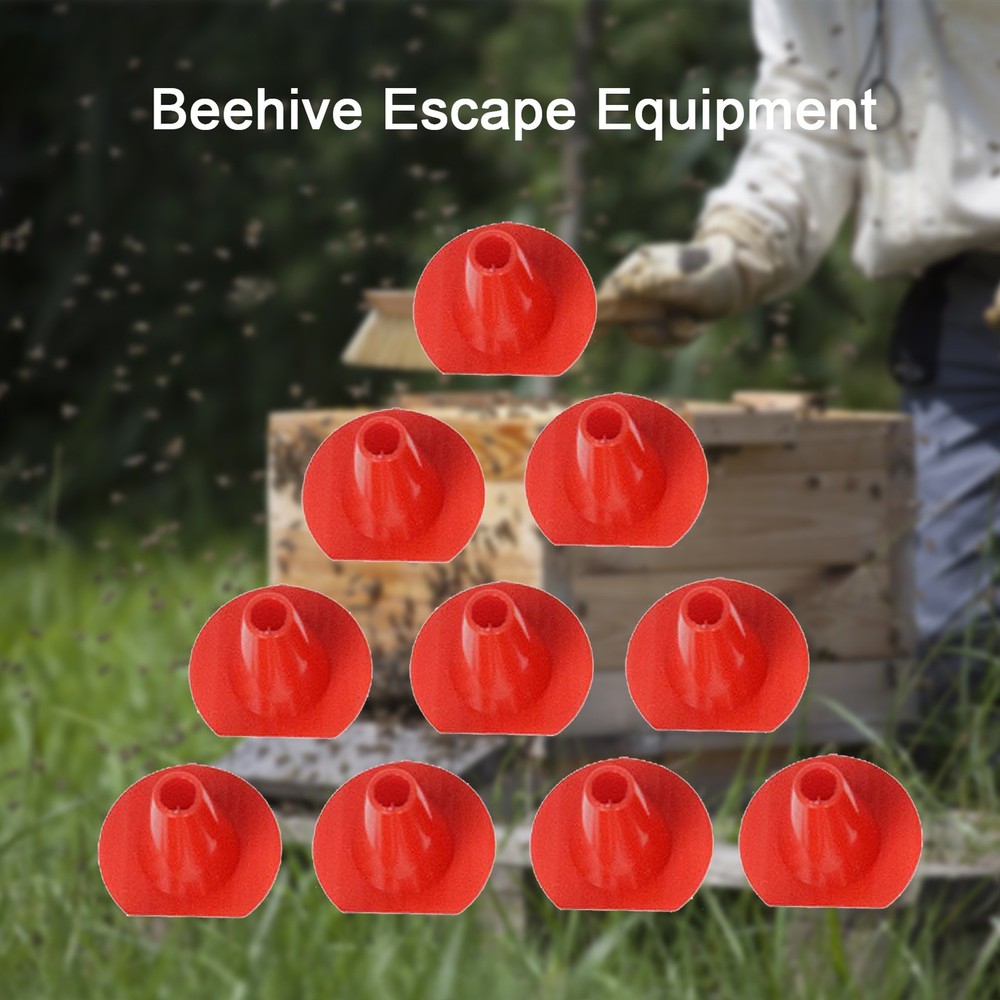 50Pcs Bee Escape Device 50x Bee Beehive Control Device Escape Nest Plastic