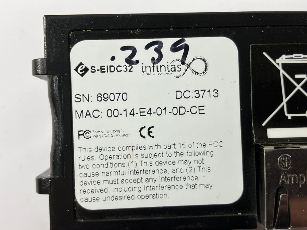 3xLogic S-EIDC32 Infinias eIDC32 Ethernet Integrated Door Controller PoE Module