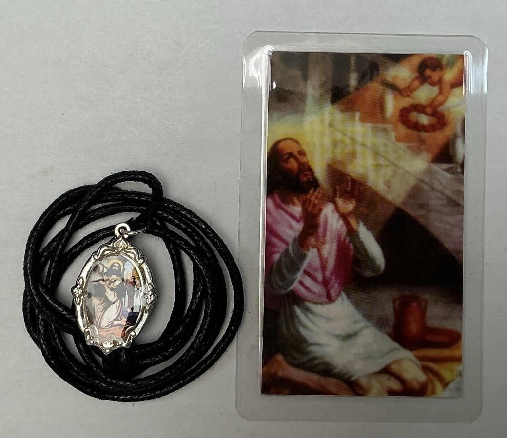 MEDAl OF SAINT ALEXIUS, MEDALLA DE SAN ALEJO,  MIRACLE FAVOR