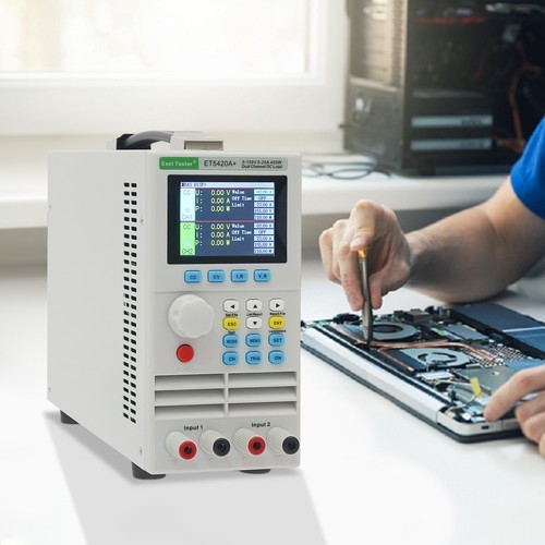 Programmable Electronic Load Tester, Electronic Load Tester with Dual Channel