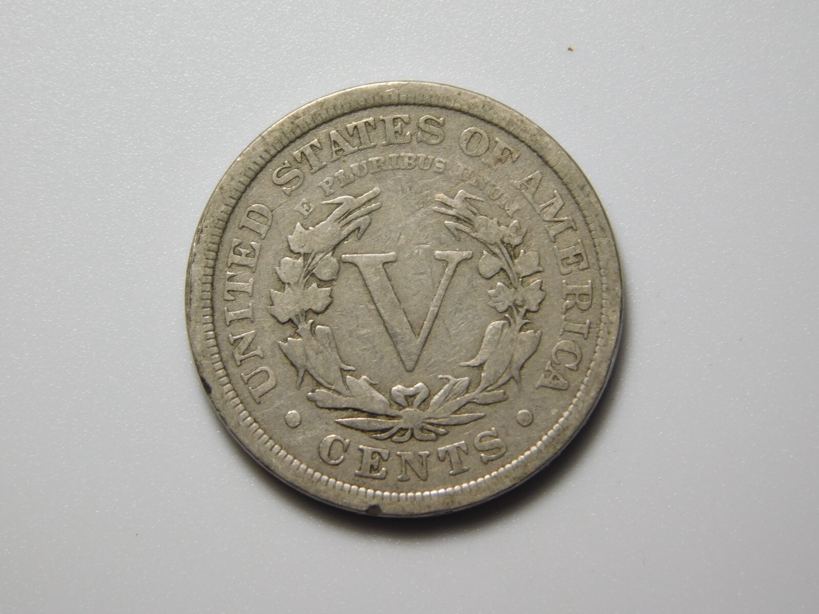 US COIN 1901 LIBERTY HEAD V NICKEL