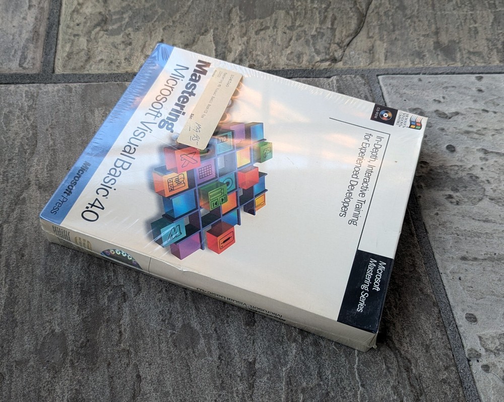 Mastering Microsoft Visual Basic 4.0 (Microsoft Press) *NEW/SEALED*