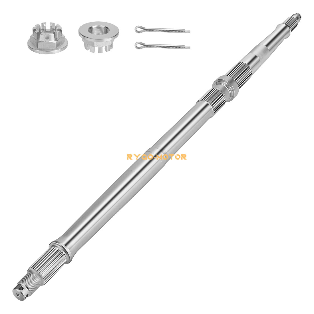 42311-HM8-000 Rear Axle & Nuts For Honda ATV Recon 250 TRX250TM TRX250TE 1997-24