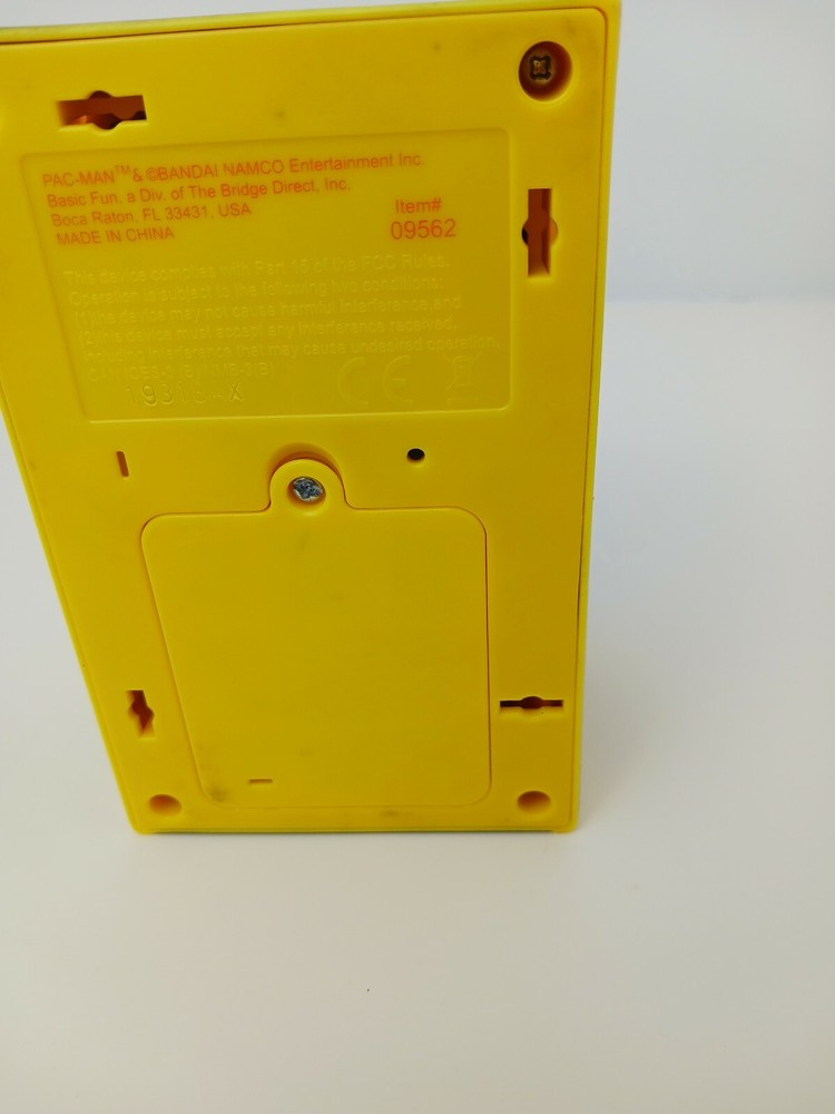 Pac-Man Arcade Classics Mini Arcade Game with Color Screen Working #09562
