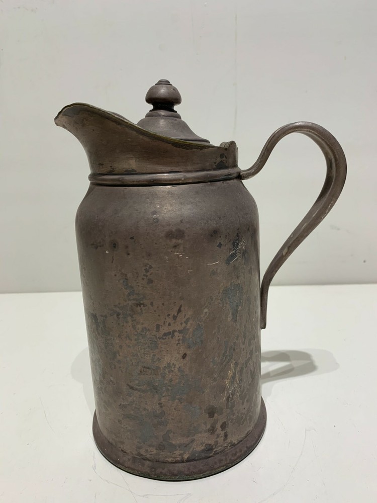 REED & BARTON Sheraton Hotel SILVER SOLDERED Coffee Water Pitcher Pot 2P