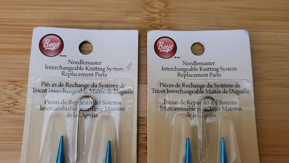2 Packs Boye Needlemaster Interchangeable Knitting System Needles US 4 / 3.5 mm