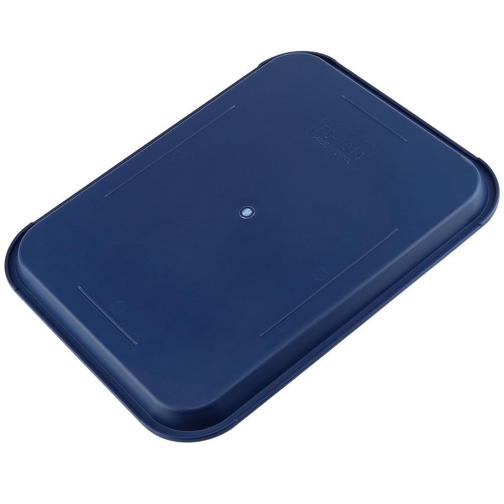 10 Pack 16 x 12 Inch Plastic Fast Food TrayRectangular Plastic Cafeteria Tray...