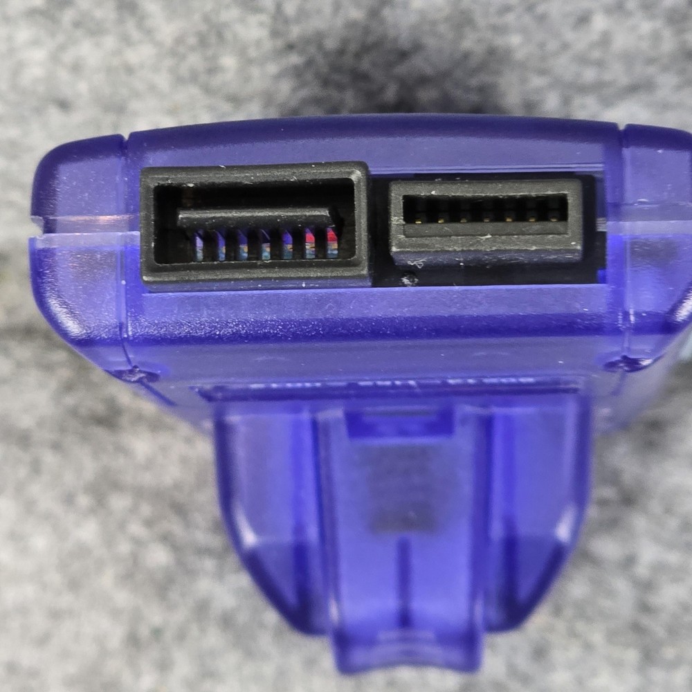 Nyko DC Hyper Pak Purple Memory Card Rumble Sega Dreamcast Controller Accessory