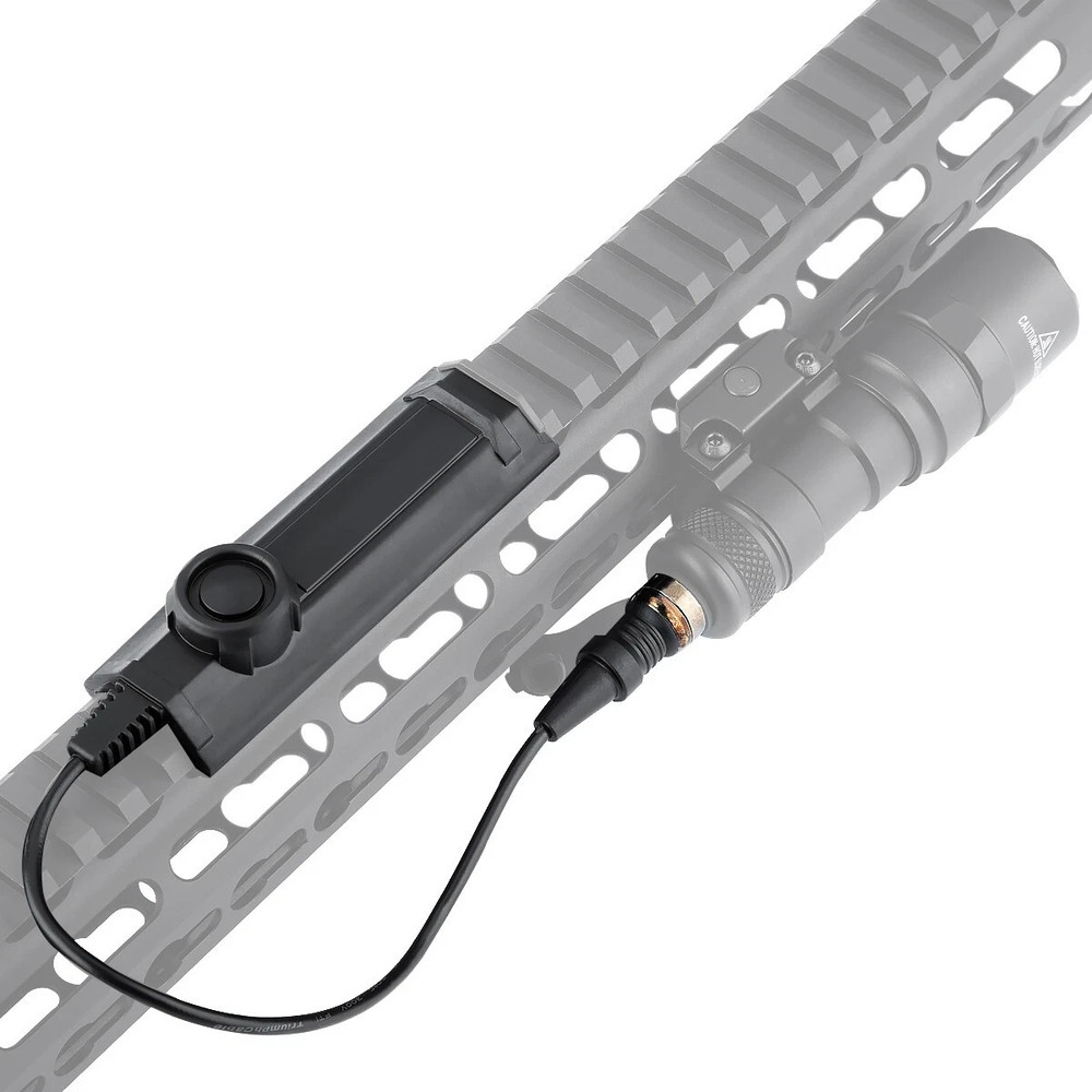 Tactical Picatinny Flashlight Dual Function Tape Pressure Switch For M300 M600