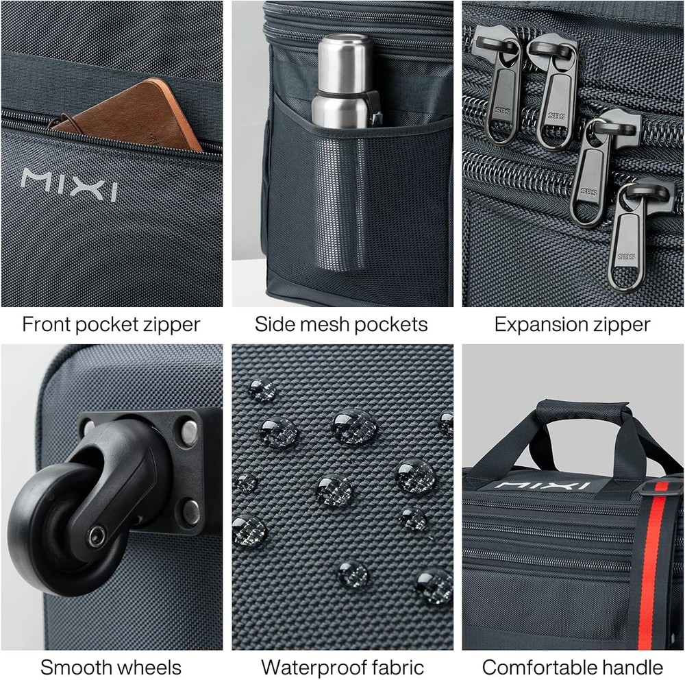 Expandable Rolling Duffel Bag