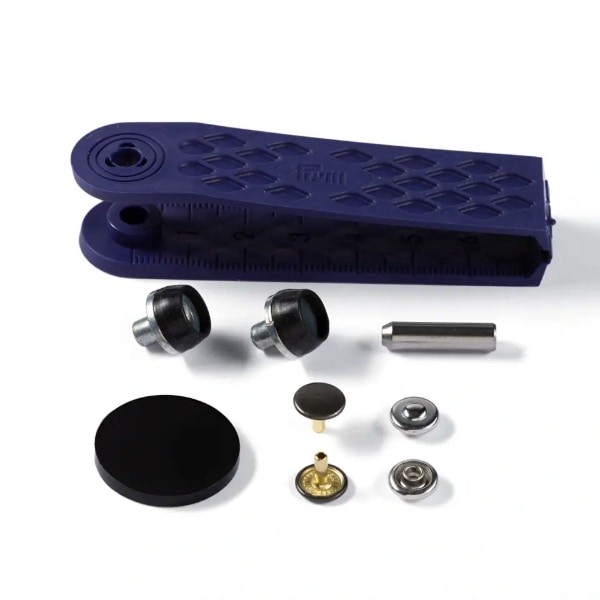 Prym Denim Rivets 9mm, 24 Sets with Setting Tool (403101)