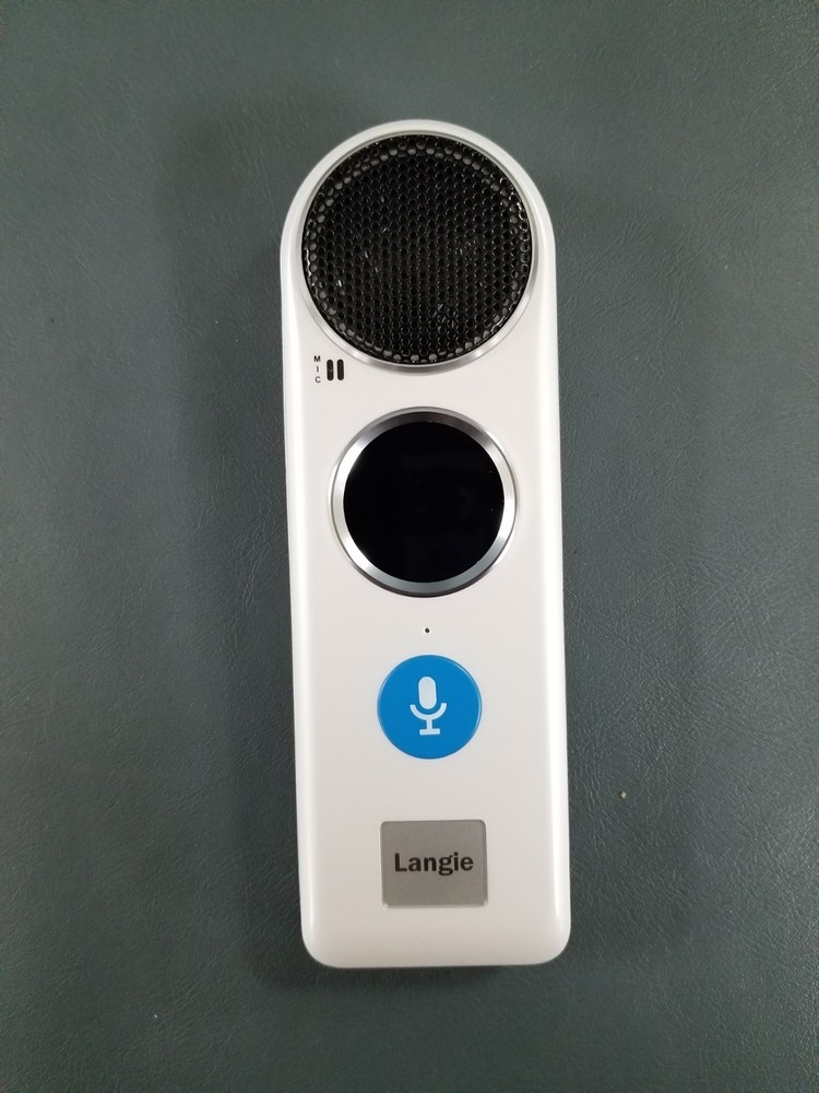 UNTESTED IN BOX Langie 52 Portable Translator Learning Tool
