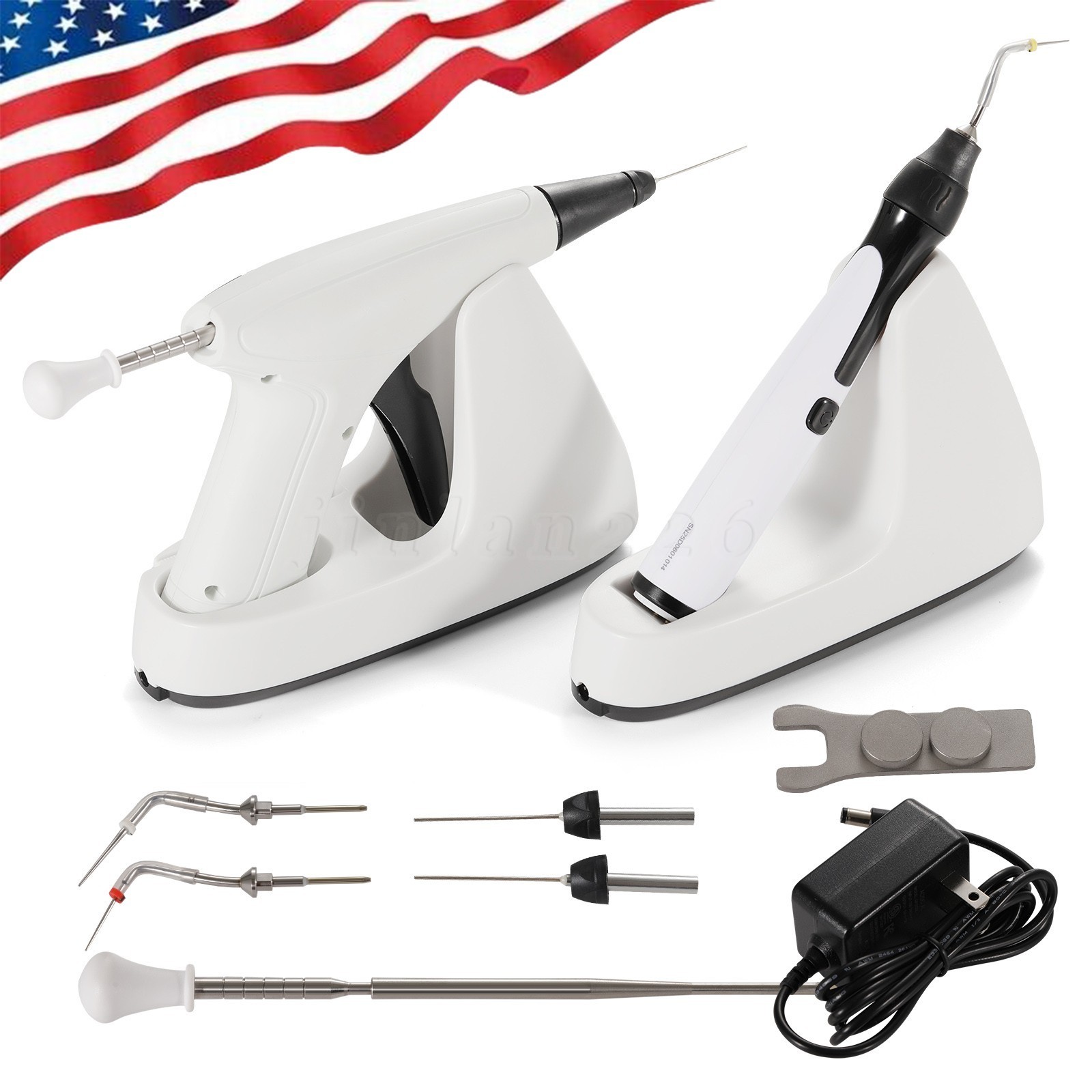 USA Dental Obturation System Gutta-percha Endodontic Heated Gun & Heated Pen