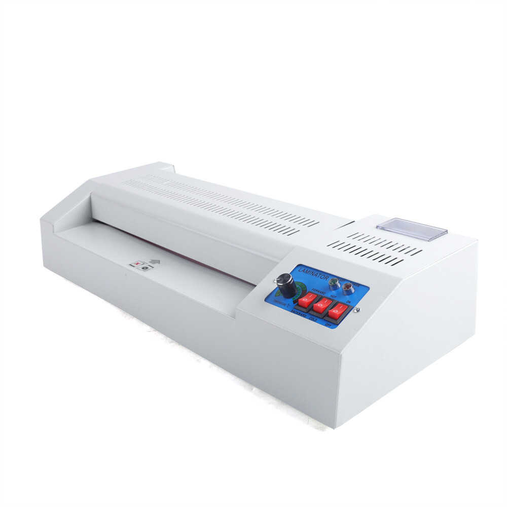 13" Laminating Machine A3 A4 Thermal Laminator Machine 4 Roller Hot Cold Film