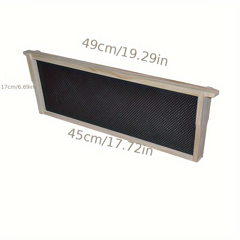 Waxed Langstroth Hive Beehive Kit-10 Frame Super Box 10 Deep Beekeeping Beehive