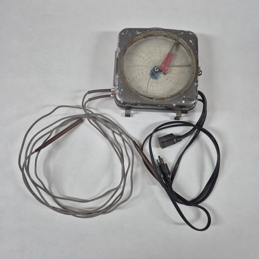 The Dickson Company Minicorder Model AC-710-614 Circular Chart Recorder