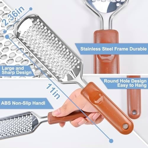 FOOT SCRUBBER FILE DEAD SKIN REMOVER Pedicure Feet Hard Rasp Callus Care Tool US