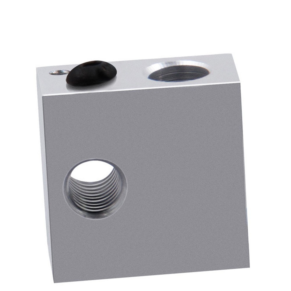 4pcs 3d Printer Heating Block 3d Printer Heater Block (Silver)