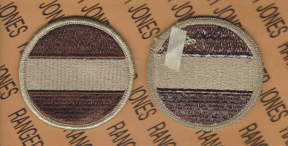 US ARMY FORCES COMMAND FORSCOM Desert DCU uniform patch m/e