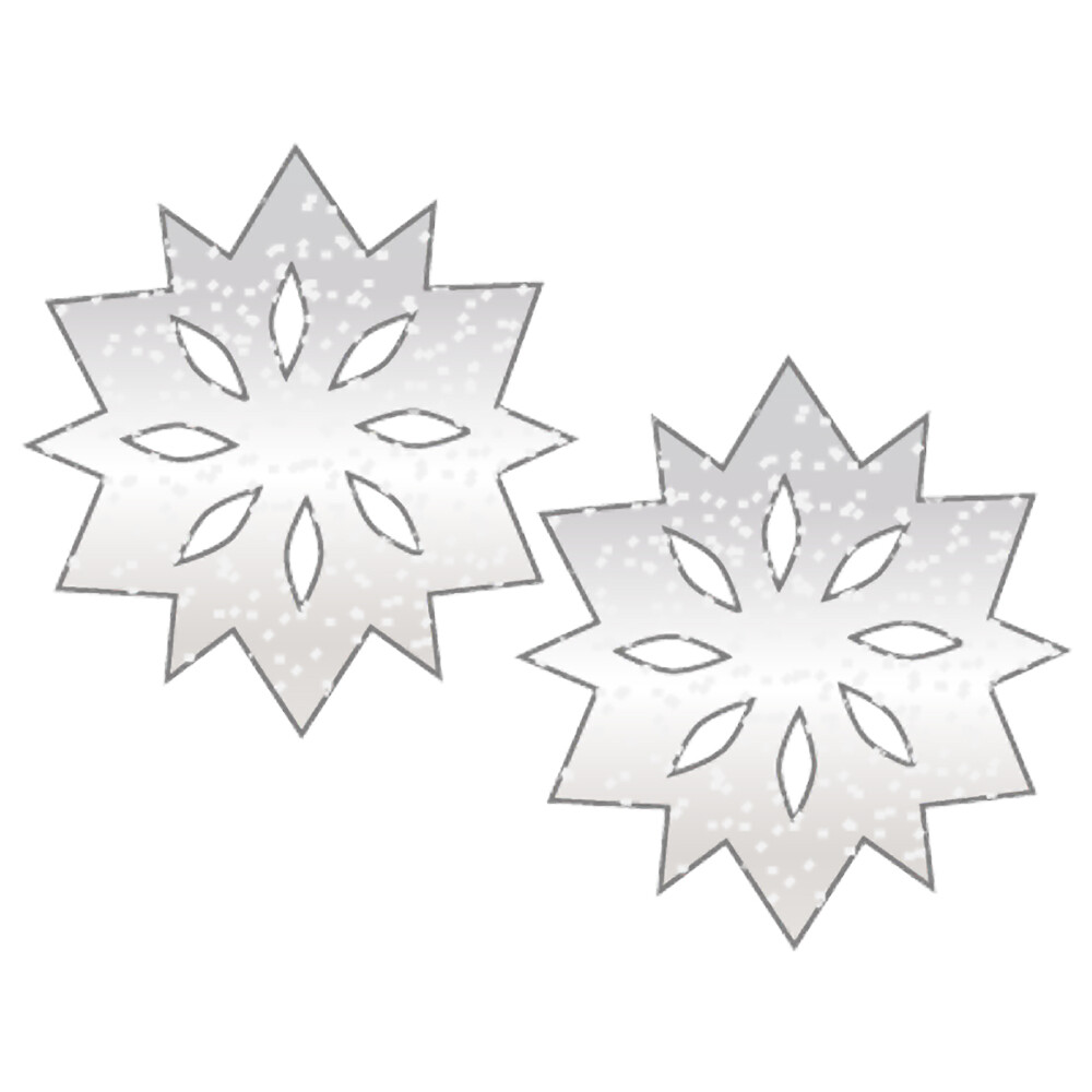 Pastease Snowflake Nipple Covers