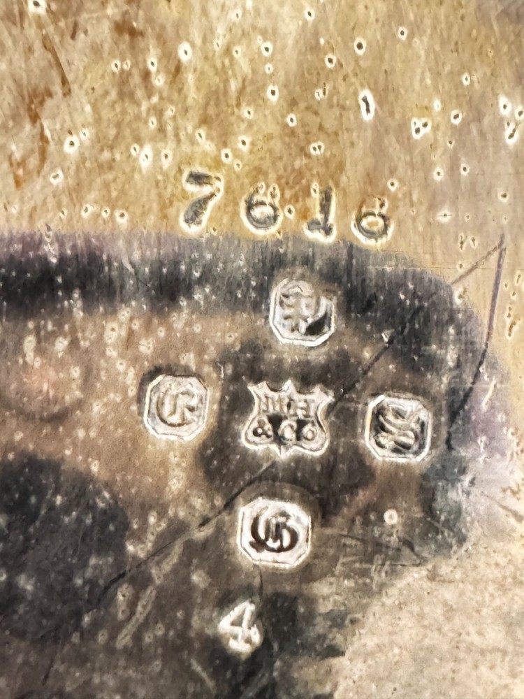 Vintage Martin Hall & Co Silver Plated Victorian Style Spoon Warmer #7616