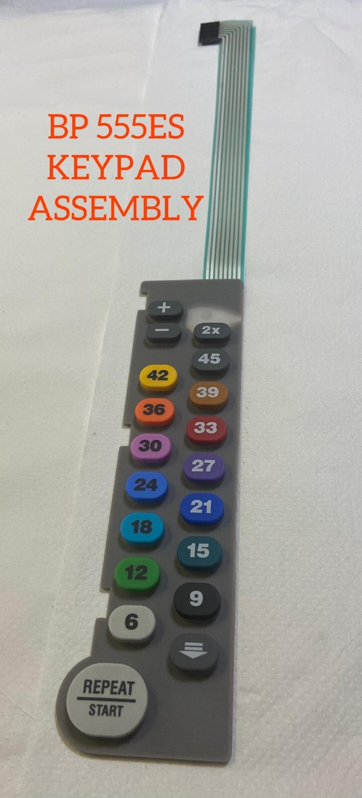 BETTER PACK 555ES REPLACEMENT KEY PAD ASSEMBLY  E55500301  NEW