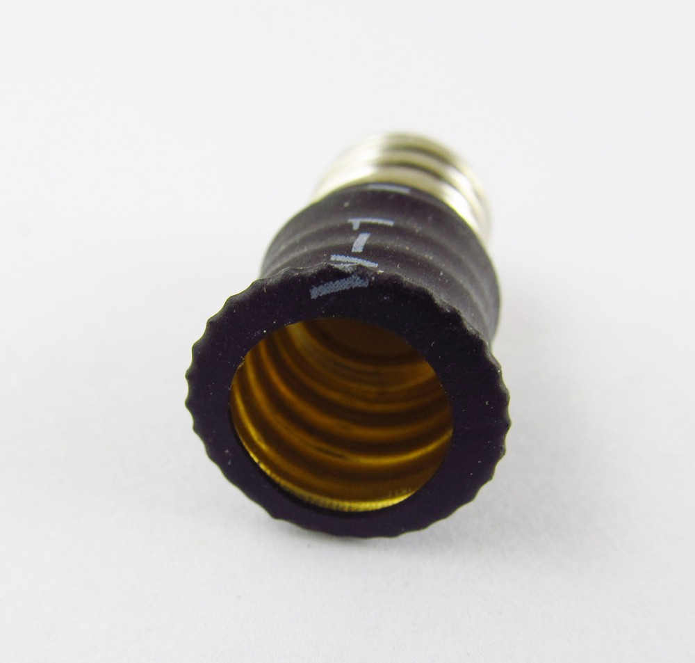 1x US E12 To E12 Candelabra Socket Base LED CFL Light Bulb Lamp Extender Adapter