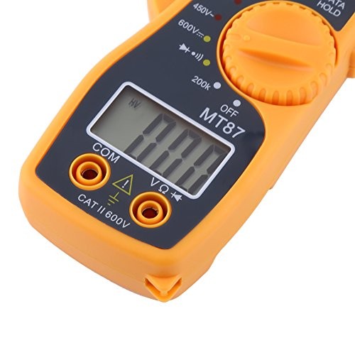 Digital Clamp Multimeter, Digital Clamp Meter AC/DC Voltmeter with Voltage, AC