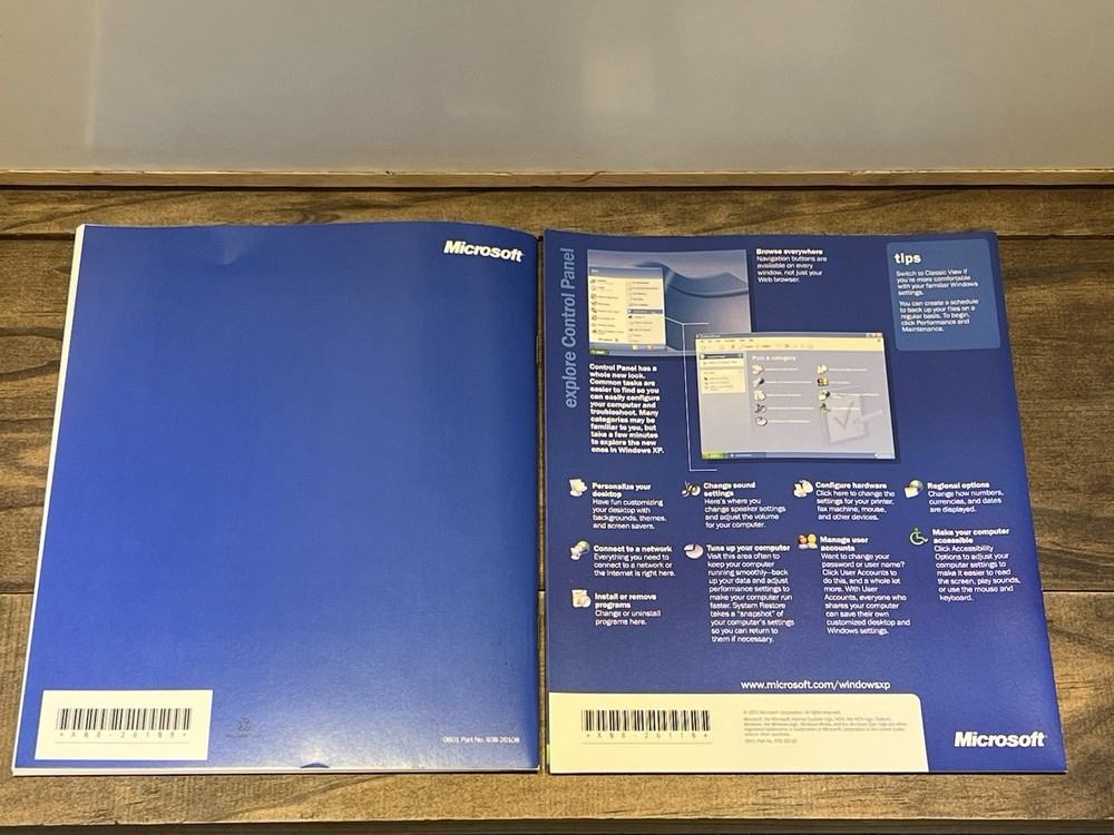 Microsoft Windows XP Professional Student Upgrade Version 2002 W/ Product Key