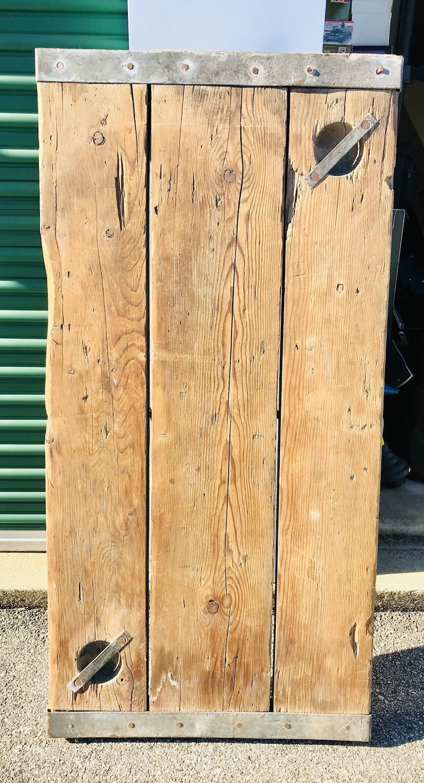 WWII Liberty Ship Wooden Hatch Door Cover Large In Excellent Original Condition