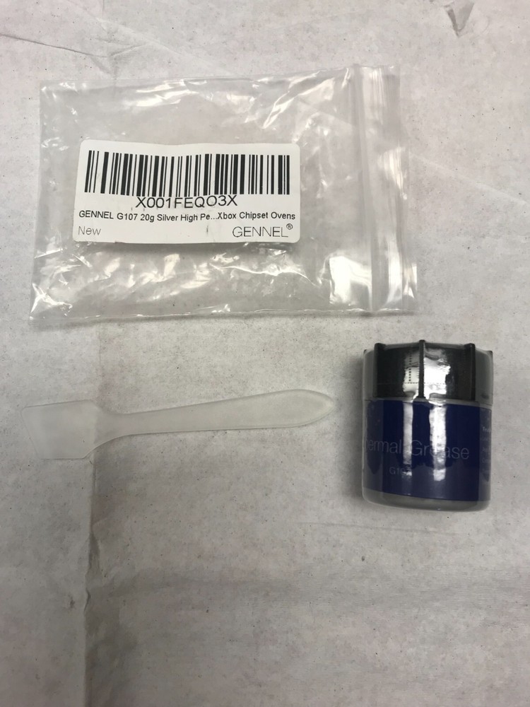GENNEL G107 20g Silver High Performance Thermal Compound Paste, Heatsink Past...